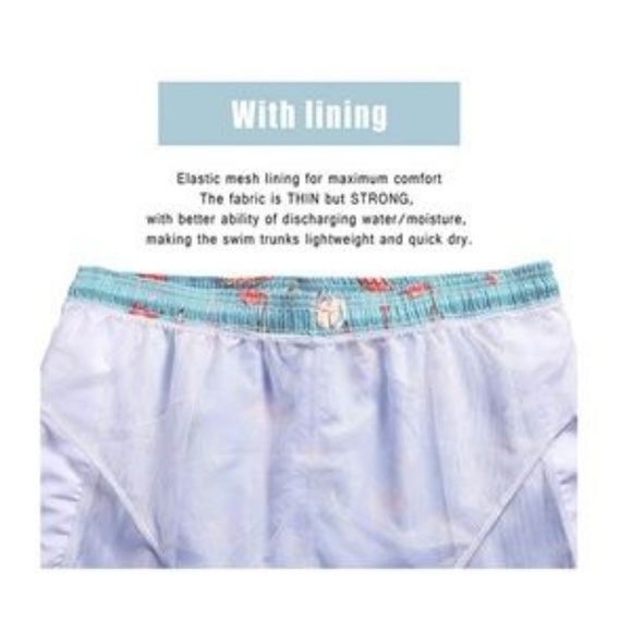 NEW!! Men's "Beach Day" Swim Shorts - Picture 5 of 7